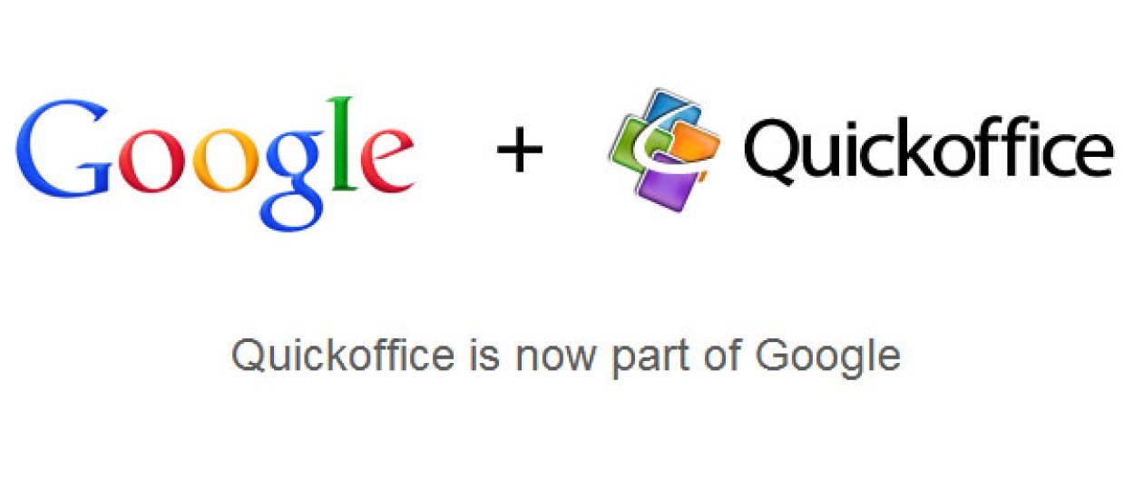 Google kupiło QuickOffice - Dokumenty Google powinny ruszyć z kopyta