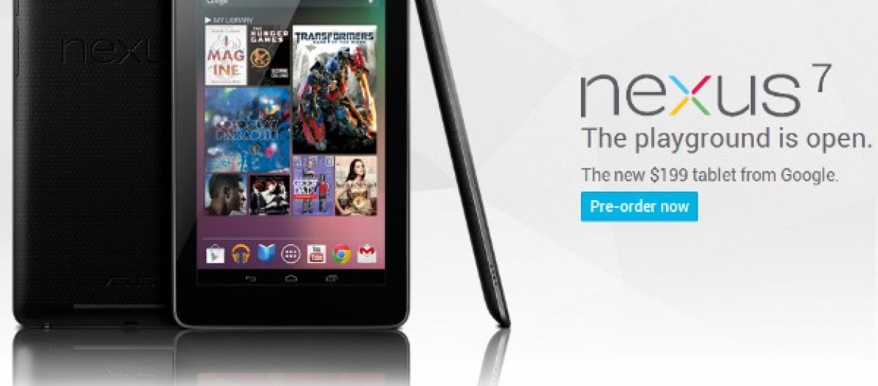 Google Nexus 7 i Android 4.1 - opisujemy pierwsze wrażenia