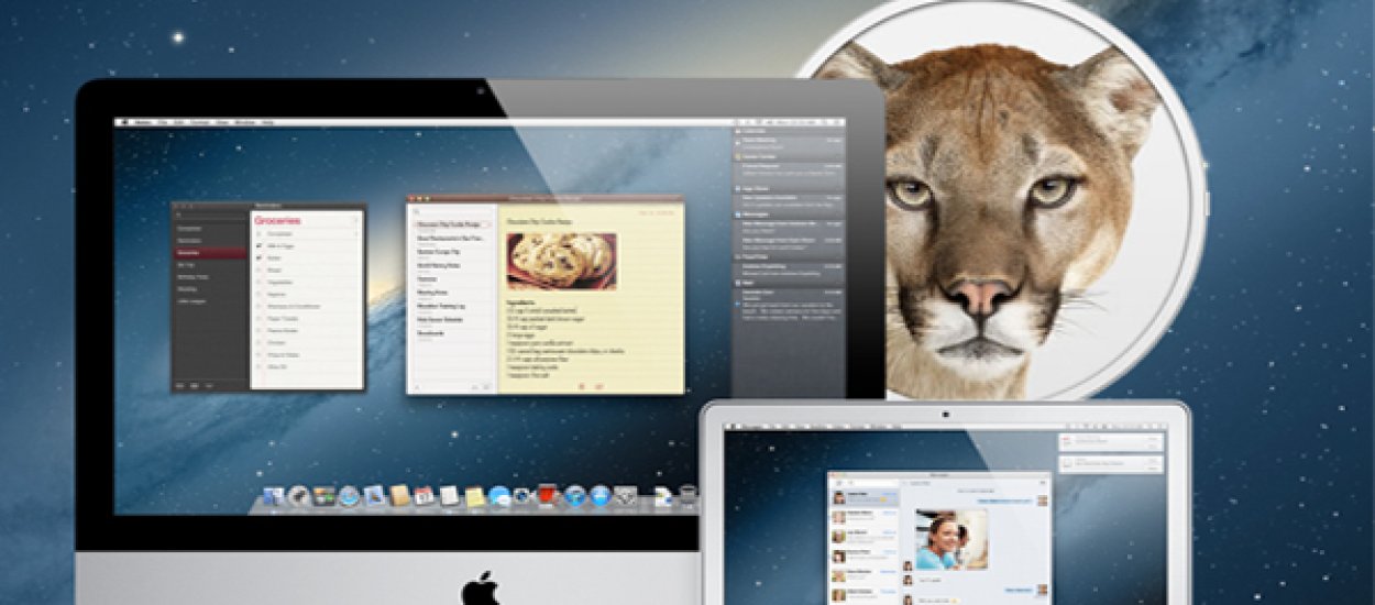 Podpowiadamy co nowego w OS X Mountain Lion - czy warto wydać na niego pieniądze?