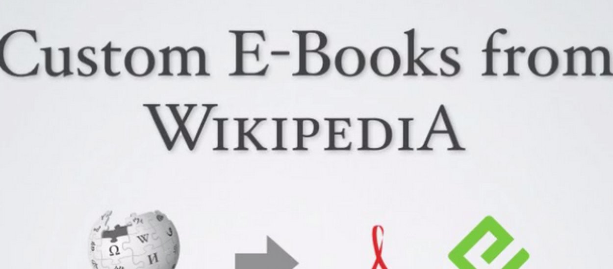 Wikipedia teraz jako ebook lub drukowana książka. Fajnie, ale czy znajdzie się popyt na taką usługę?