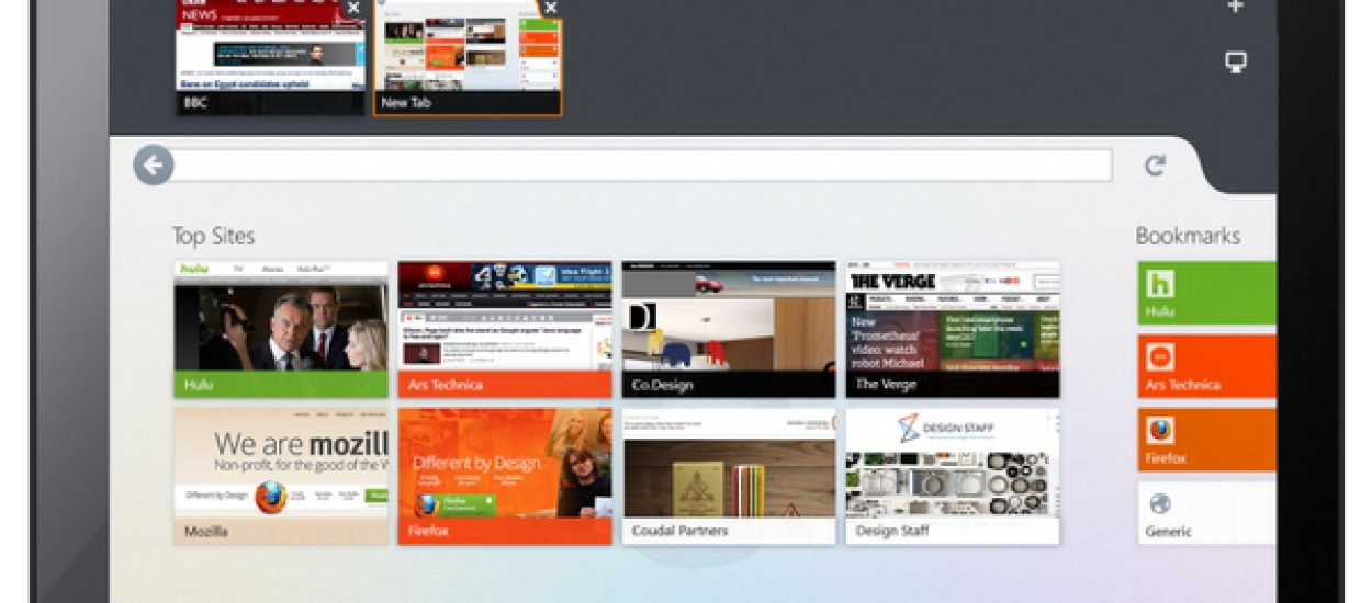 Sprawdziłem Firefoksa Metro Preview. Mozilla się postarała - wygląda ekstra!