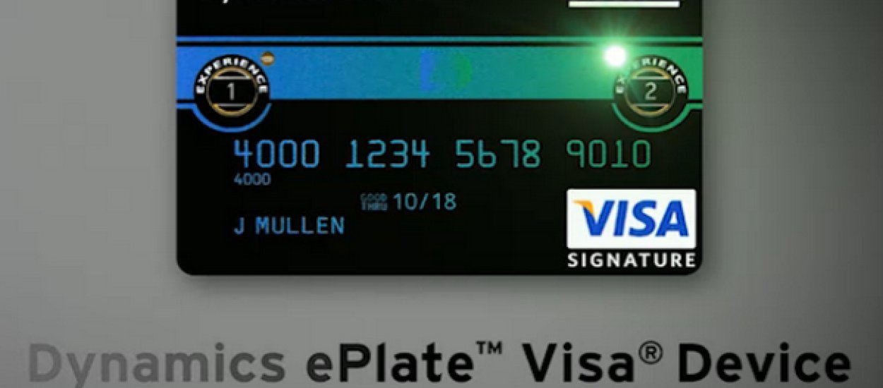 ePlate, czyli karta płatnicza z aplikacjami. Czy właśnie tak będą wyglądały zakupy przyszłości?