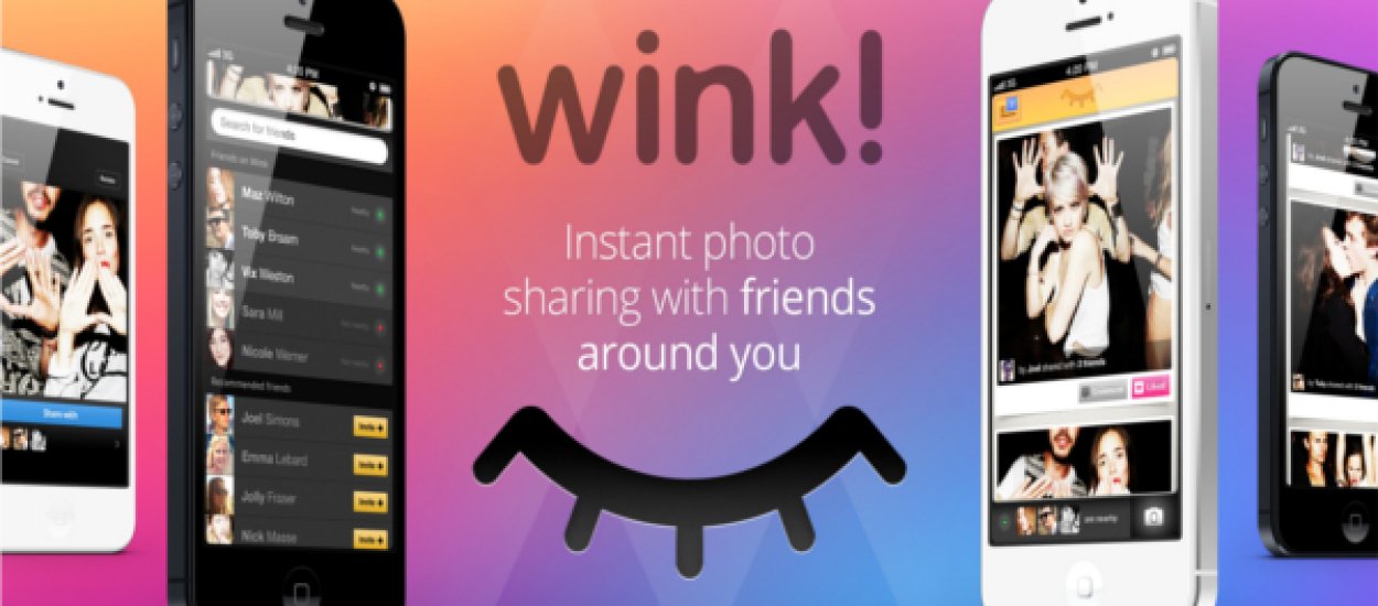 Nie bądź świnia i podziel się zdjęciami! Startup Wink chce zmienić nasze podejście do zdjęć.