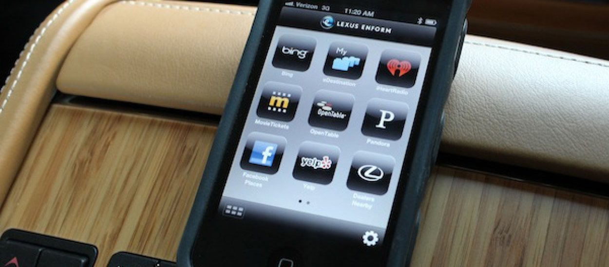 Lexus stworzył aplikację mobilną Enform, do której zalogujesz się jedynie… posiadając drogi samochód