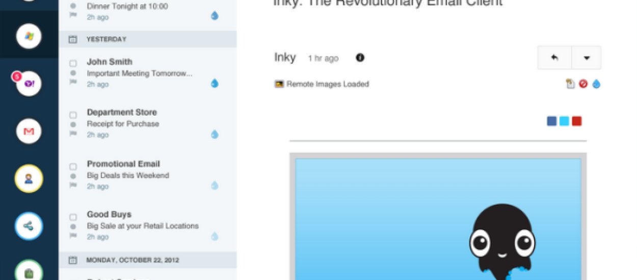 Inky - Nowy klient poczty na Mac OS X i Windowsa