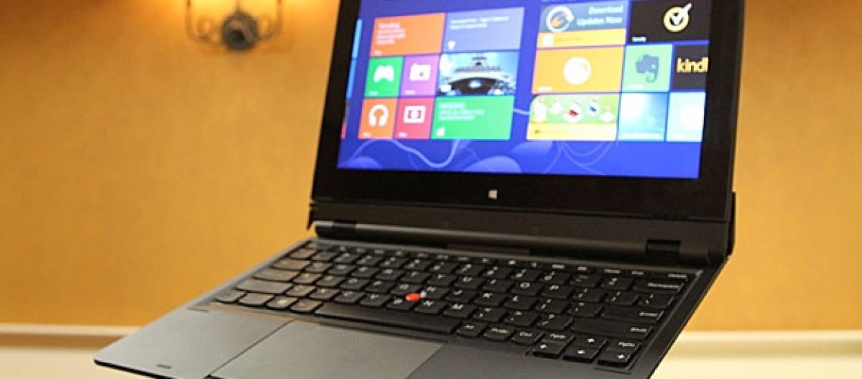 [CES2013] Lenovo prezentuje jak powinien wyglądać konwertowalny laptop – Thinkpad z odczepianym ekranem