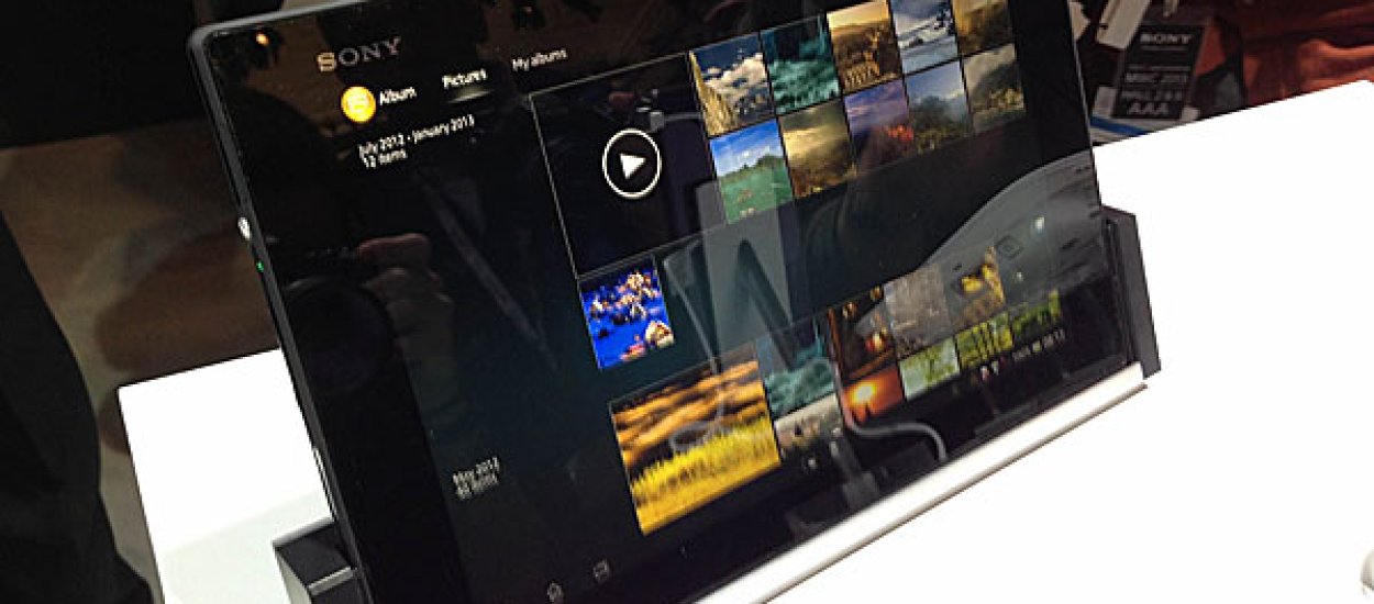 [MWC2013] Sony Xperia Tablet Z - znamy ceny i przybliżoną datę premiery. Zdjęcia i wideo prosto z Barcelony