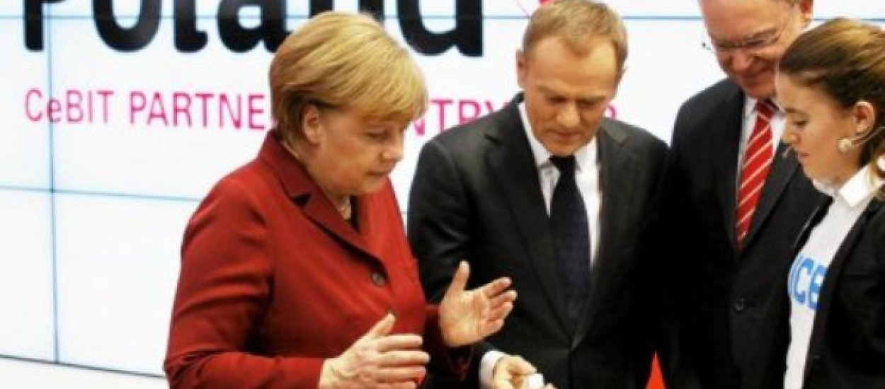 Polska współgospodarzem wielkiej imprezy - z tej okazji Tusk i Merkel "grają w grę"
