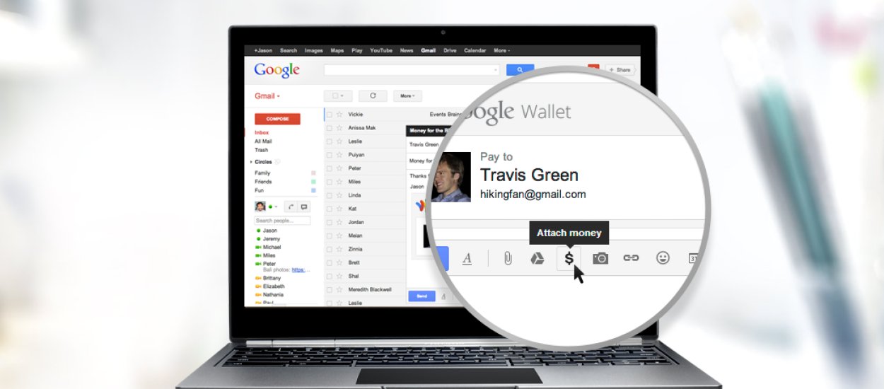 Nowości w Gmailu - przyciski szybkich akcji oraz przesyłanie pieniędzy mailem