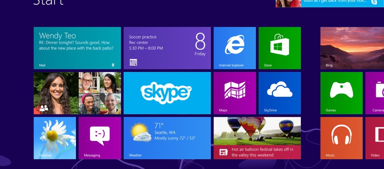 Windows 8.1 to odpowiedź na oczekiwania użytkowników - wiele nowości jeszcze w tym roku