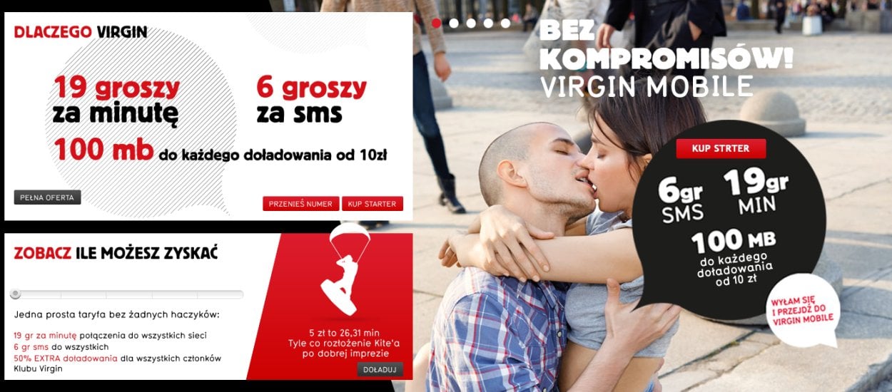 Nowa oferta na kartę od Virgin Mobile Polska
