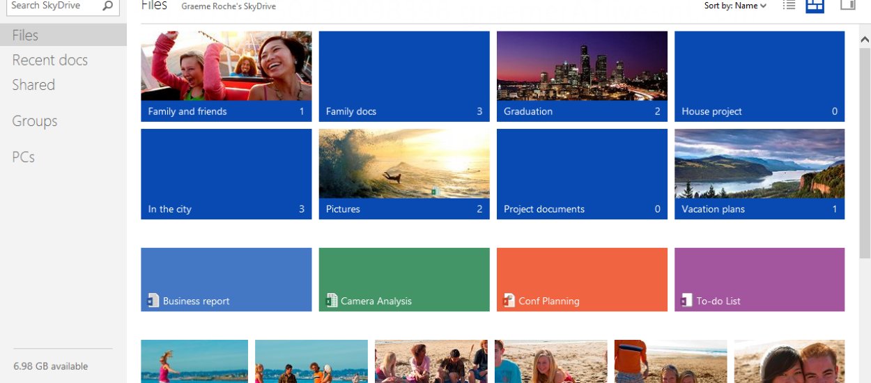 SkyDrive z aktualizacją i... utratą nazwy. Microsoft ze sporymi problemami