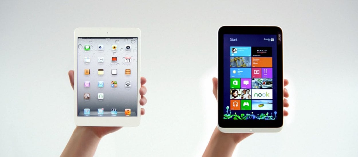 Tym razem Microsoft wyśmiewa się z iPada mini - dalszy ciąg farsy czy udanej kampanii? 