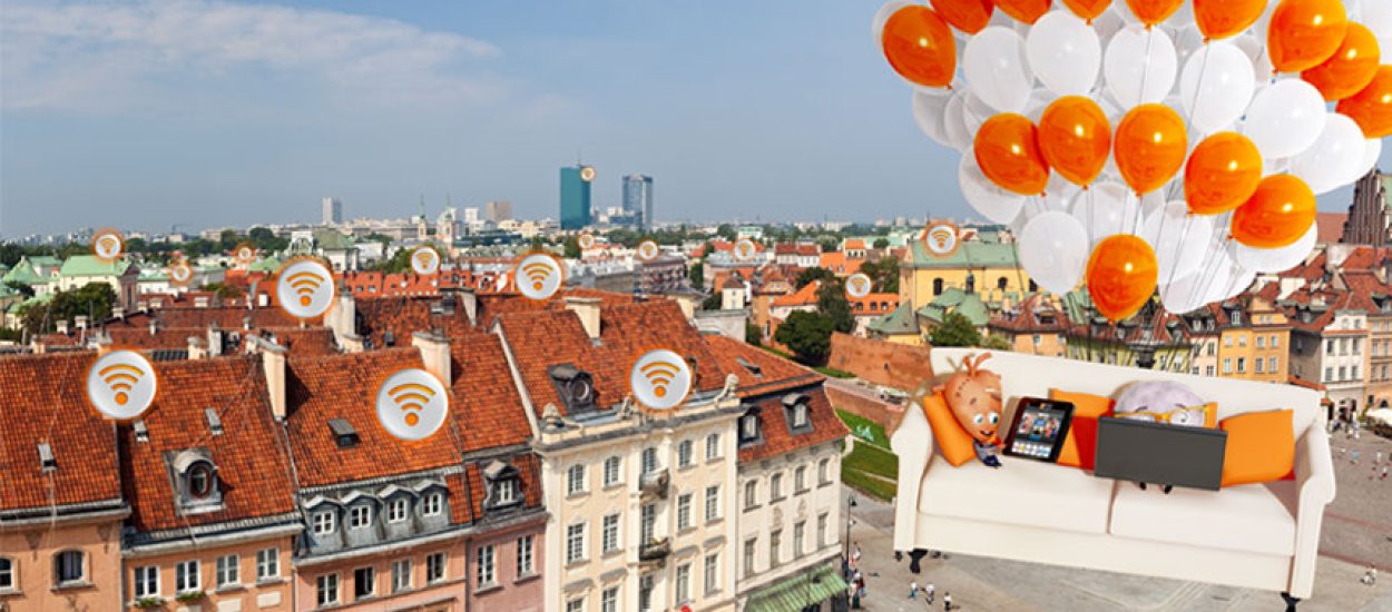 FunSpoty Orange to niezły pomysł na internet z WiFi w dowolnym miejscu
