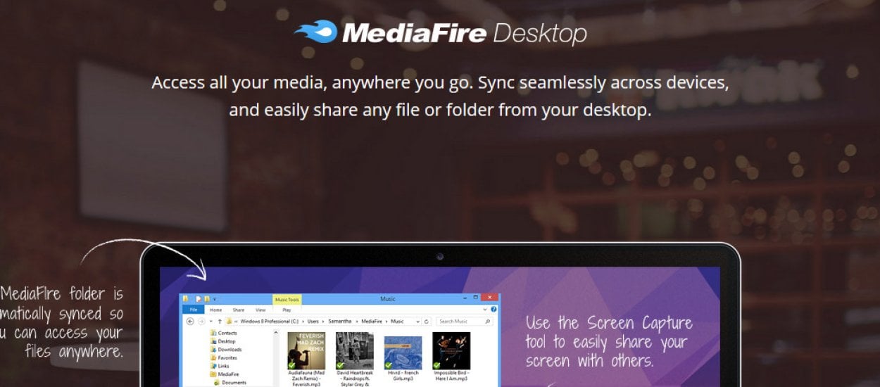 Mediafire chce być jak Dropbox i wypuszcza aplikacje na desktopy