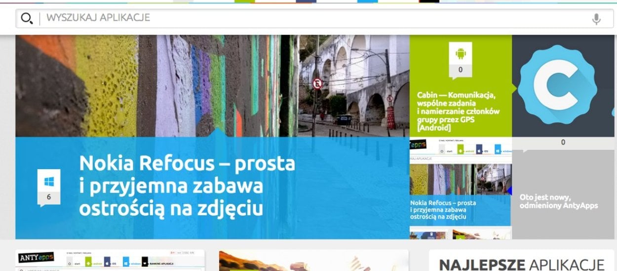 Oto nowy piękny AntyApps.pl! Zobacz co się zmieniło
