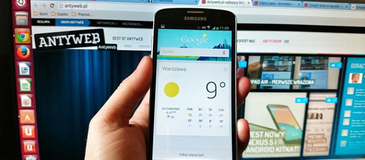 Google Now to sposób na ekspansję Google poza ekosystem telefonów i tabletów, na inne inteligentne urządzenia