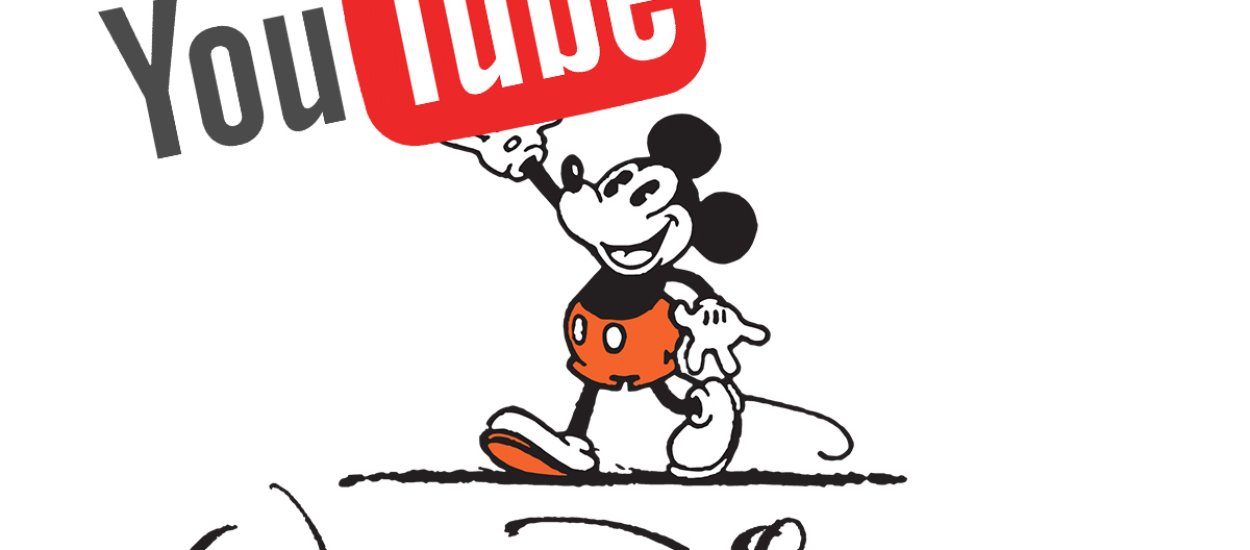 Więcej produkcji Disneya na YouTube, ale tylko dla Polaków