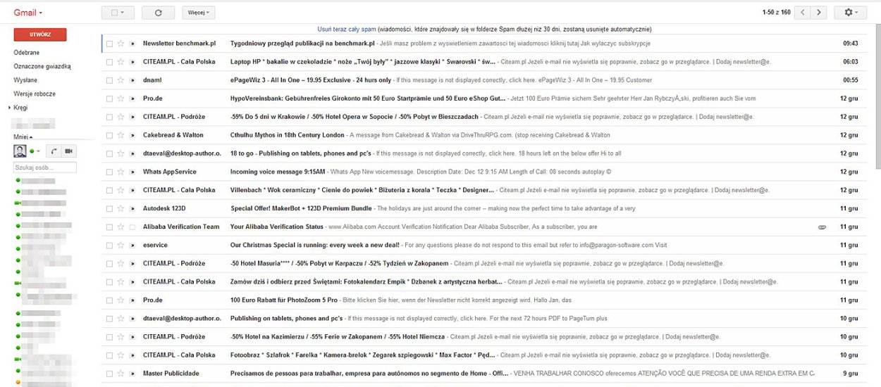 Gmail domyślnie pokaże obrazy w mailach - skutki końca przycisku "pokaż obrazy"
