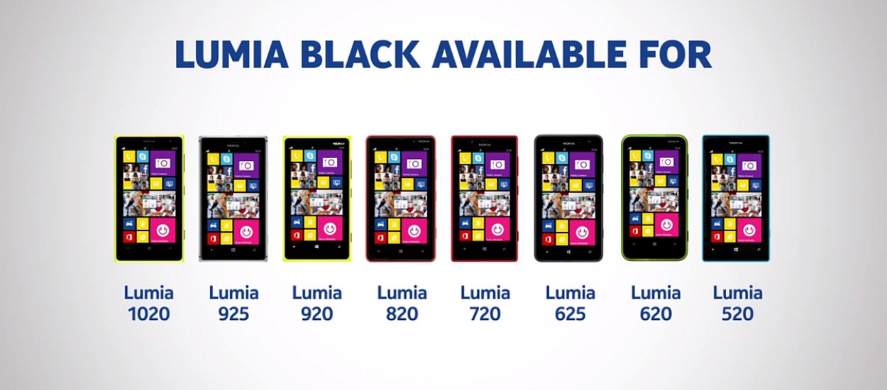 Aktualizacja dla Windows Phone tuż za rogiem. Oto nowości w Lumia Black