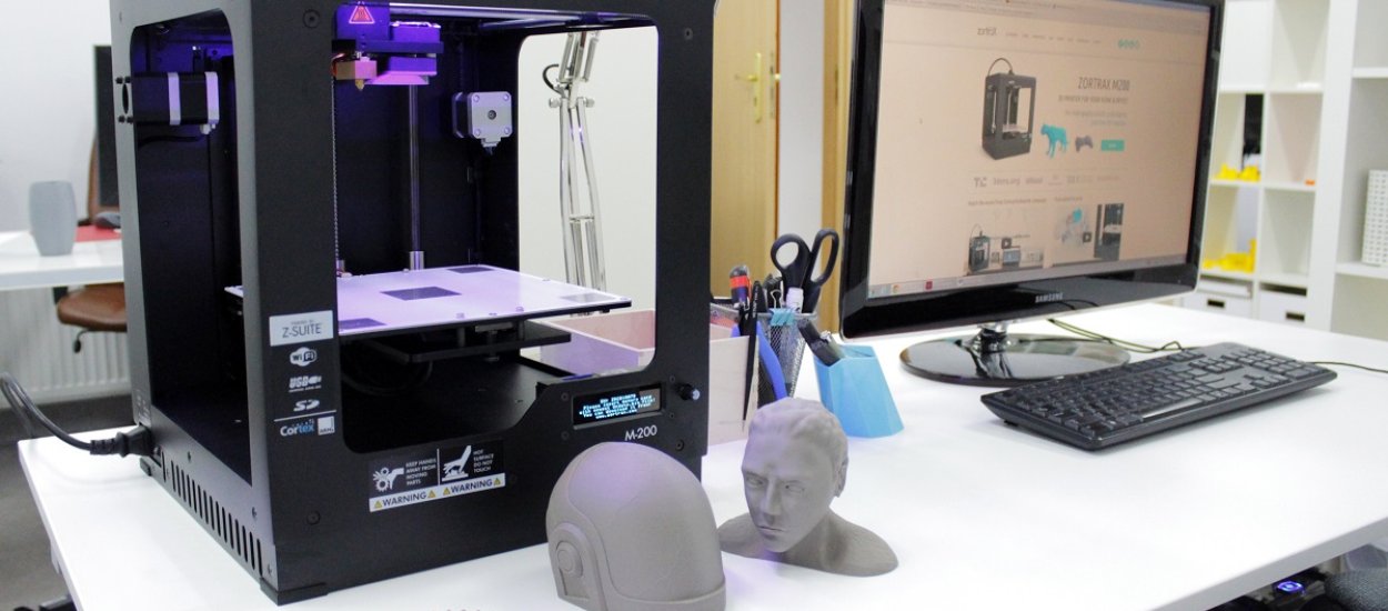 Polski Zortrax świetnie sobie radzi - firma z Olsztyna pokazuje, jak zarabiać na druku 3D