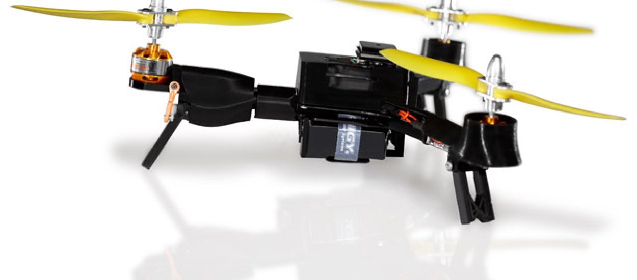 Pocket Drone - mieści się w większej kieszeni, ale może latać z podczepianą kamerą GoPro - na taki produkt czekam