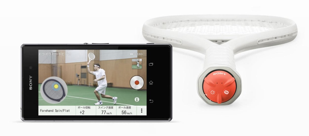 Sony Smart Tennis Sensor i staniesz się gwiazdą sportu!