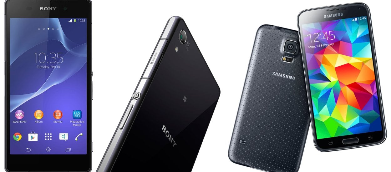 Porównanie pierwszych wrażeń - Sony Xperia Z2 vs Samsung Galaxy S5