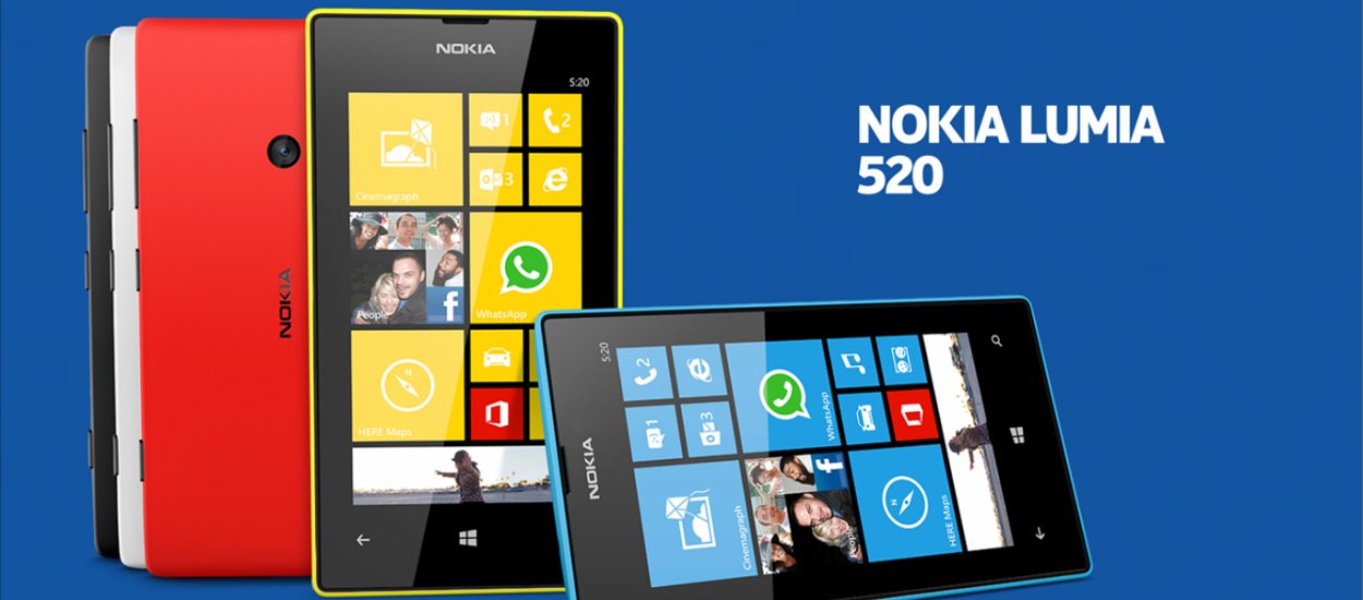 Lumia 520 okazała się kołem ratunkowym dla Microsoftu