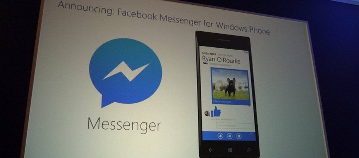 Facebook Messenger dla Windows Phone – potwierdzony, pojawi się już niedługo