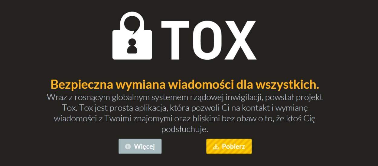 Tox.im - Bezpieczny komunikator tworzony przez społeczność programistów