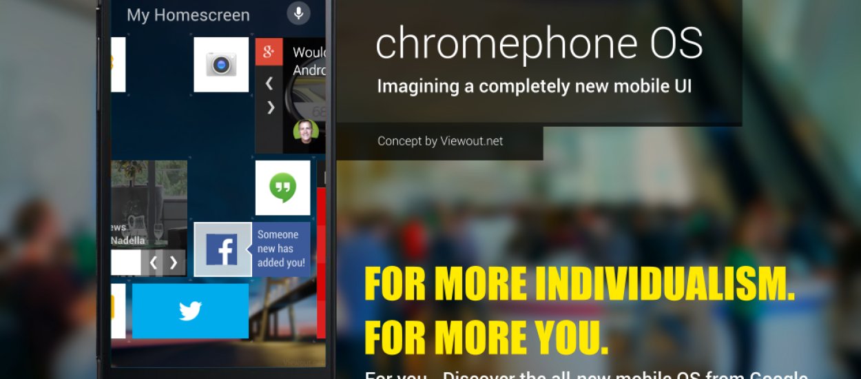 Intrygujący koncept Chromephone OS - jesteśmy na to gotowi?
