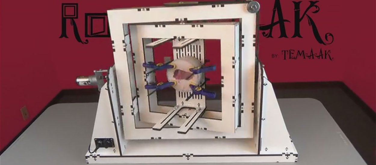 Jak szybko i tanio powielić przedmiot stworzony za pomocą drukarki 3D? Za pomocą RotoMAAK na przykład