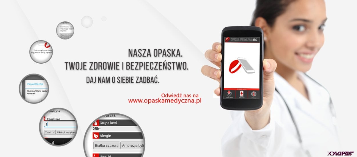 Polska „Opaska Medyczna NFC” może ratować życie. Tylko kto za to zapłaci?