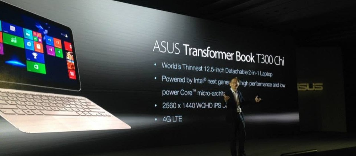 Transformer Book V - smartfon z Androidem plus tablet z Windowsem. ASUS prezentuje swoje nowości