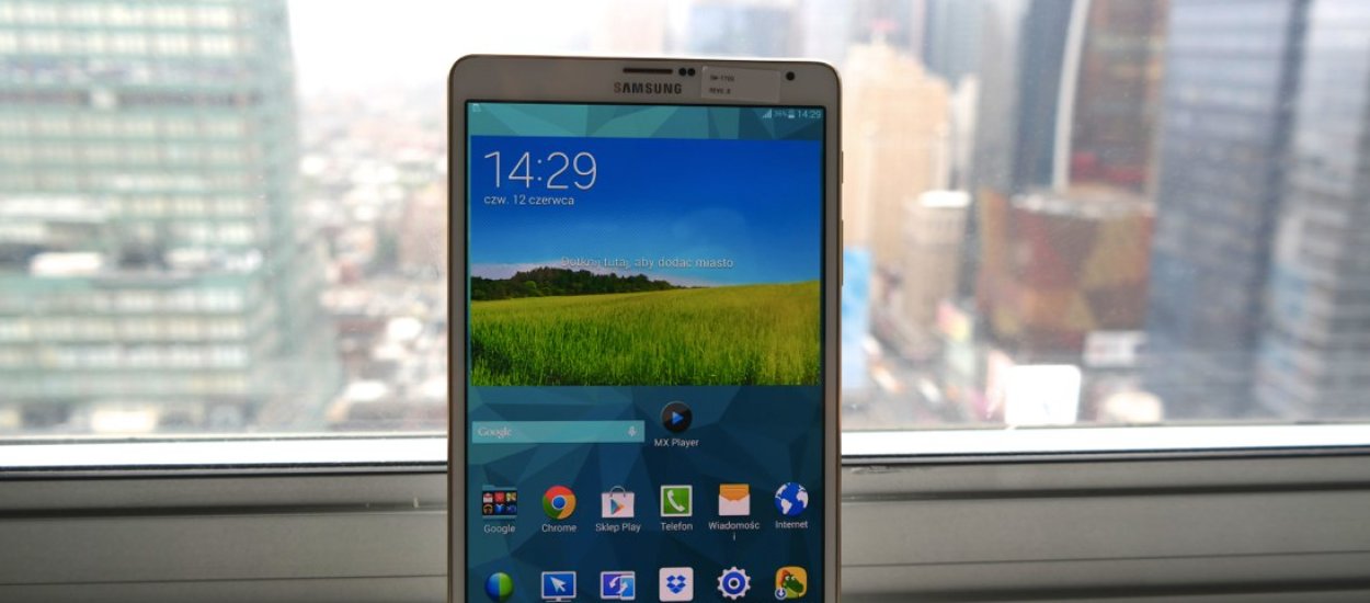 Mieliśmy w rękach najnowsze dziecko Samsunga! Przedstawiamy tablet Galaxy Tab S 
