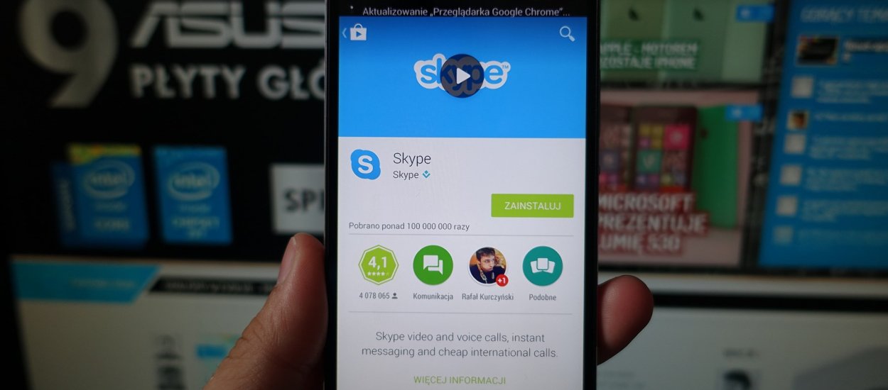 Nowy Skype dla Androida w końcu integruje się z książką adresową telefonu