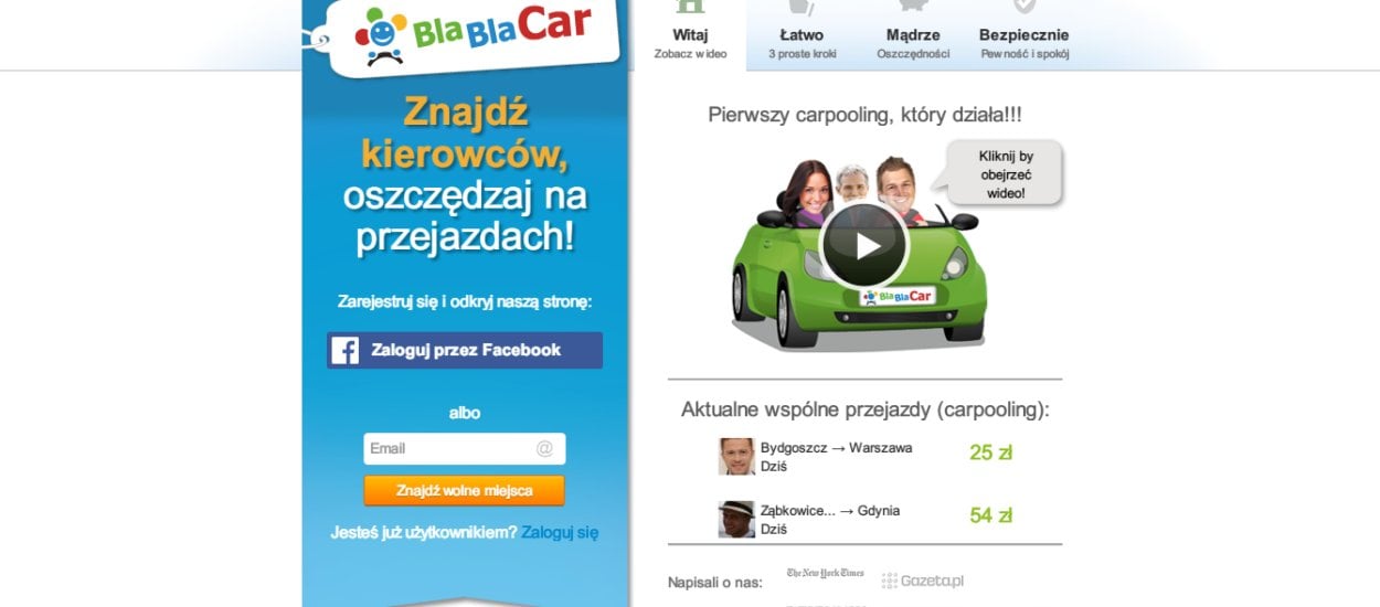 BlaBlaCar dostaje 100 milionów$ dofinansowania!