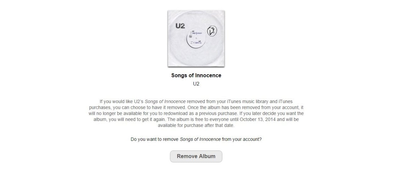 U2 „w odwrocie” - możecie już pozbyć się ich albumu z konta iTunes