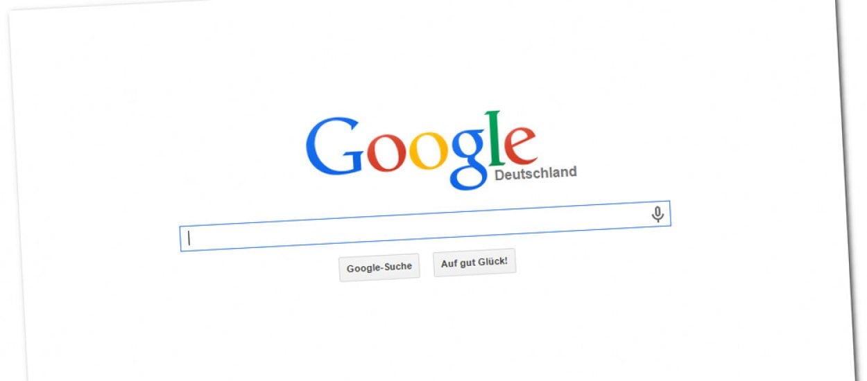 Wydawcy: 1, Google: 0. W niemieckiej wyszukiwarce wyniki będą teraz znacznie uboższe