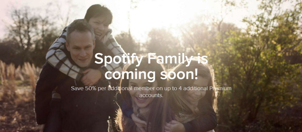 Spotify z ofertą rodzinną. Pełnowartościowe konto premium za symboliczną dychę