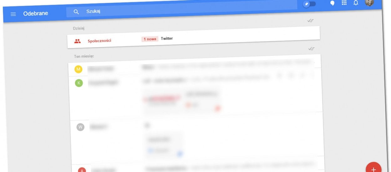 Inbox jednak zastąpi Gmaila? Dla Google'a e-mail w klasycznej postaci przynosi niewiele korzyści