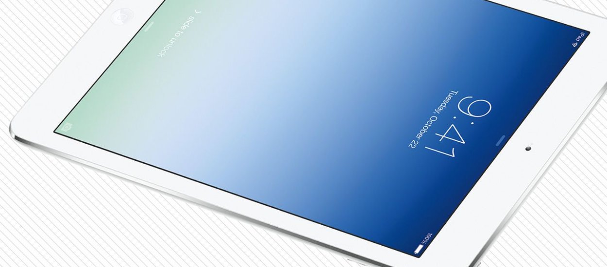 iPad Air 2 z Touch ID i Apple Pay - pytanie: po co? 