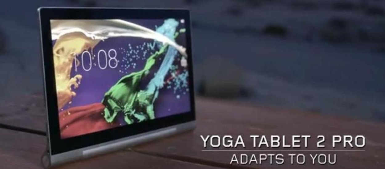 Lenovo oferuje duży tablet z... projektorem