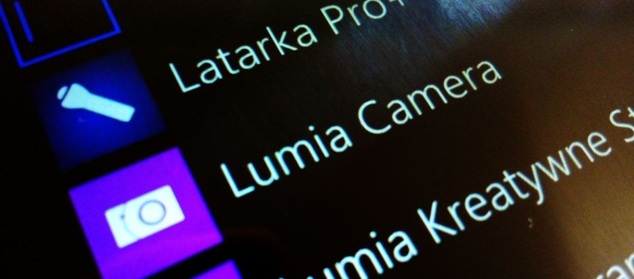 Nokia Camera wraca jako... Lumia Camera