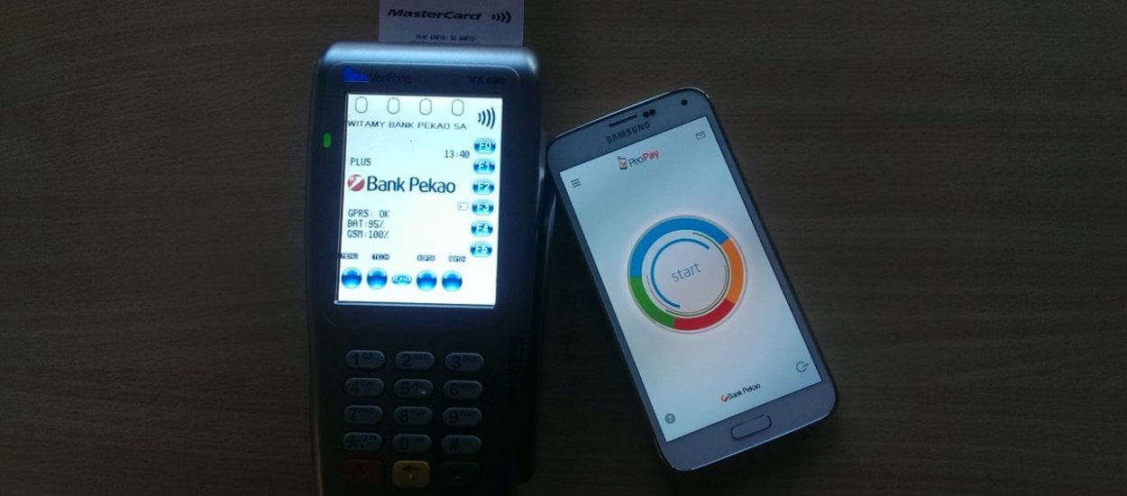 Pierwsze w Polsce zbliżeniowe płatności mobilne HCE (bez SIM NFC) od Banku Pekao