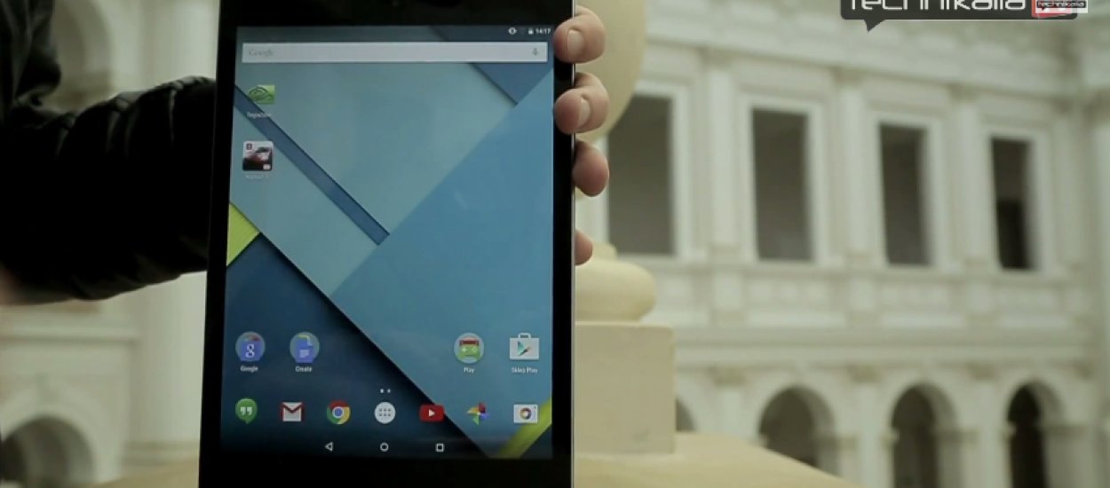 Wideo test: HTC Nexus 9 - tablet Google z Androidem 5.0 Lollipop