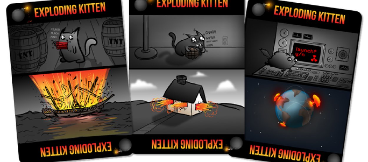Exploding Kittens - nowy hit Kickstartera
