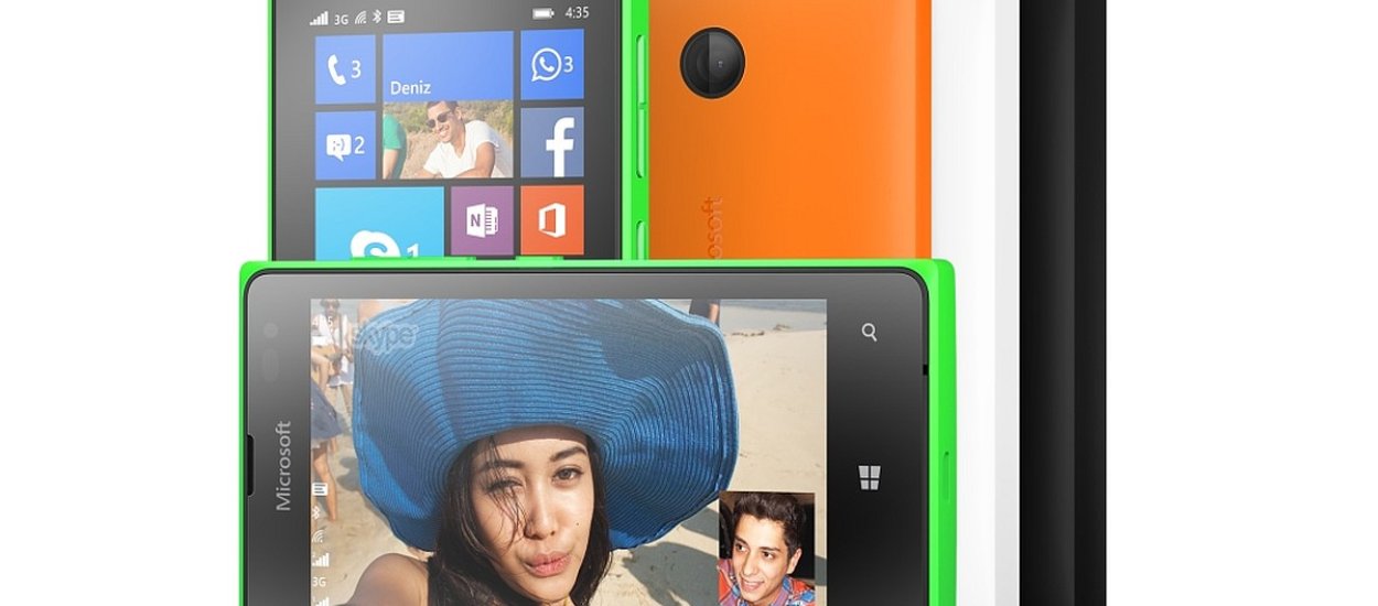 Oto najtańsza w historii Lumia 435 i jej koleżanka Lumia 532