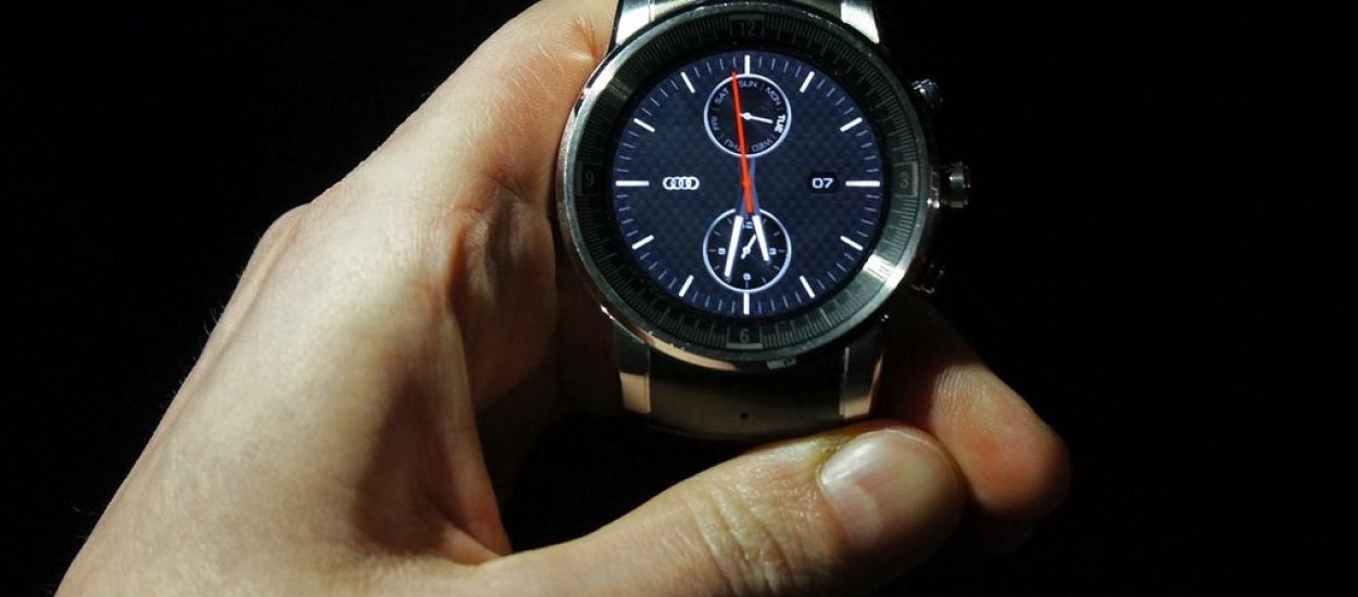 [CES 2015] Ten piękny zegarek LG z konferencji Audi napędza Web OS! Oto, co kryje w środku